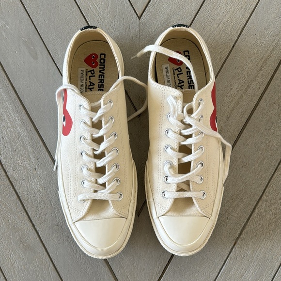 SOLD NEW Converse x Comme des Garçons PLAY Chuck 70 - Picture 2 of 6